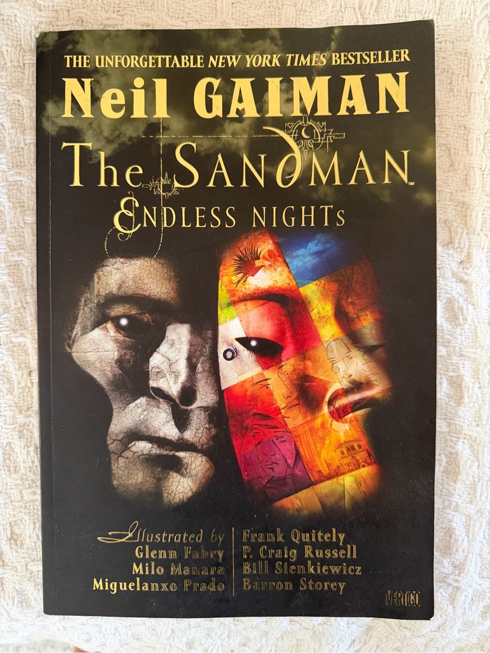 The Sandman Endless Nights by Neil Gaiman Softcover Comic Book